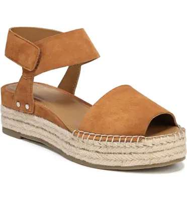 SARTO by Franco Sarto Oak Platform Wedge Espadrilles