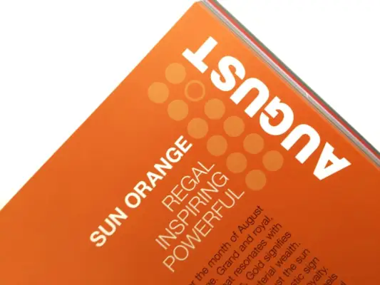 Birth-Month Color: August