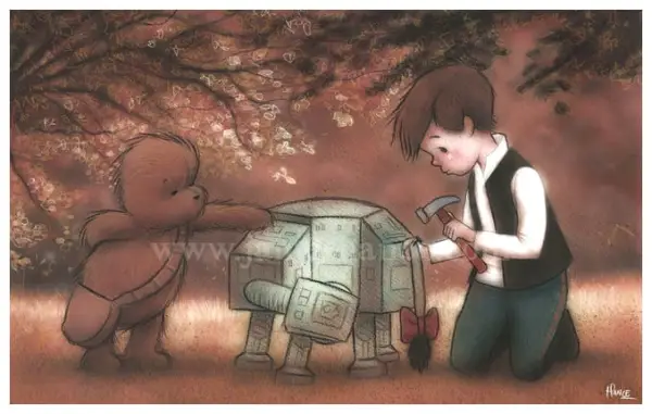 Working on Eeyore the AT