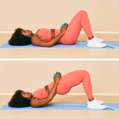 Weighted Glute Bridge