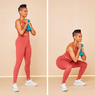 Dumbbell Goblet Squat