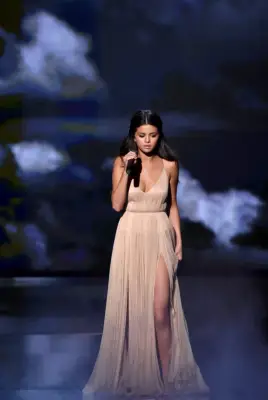 Performing at the American Music Awards in Los Angeles in November 2014