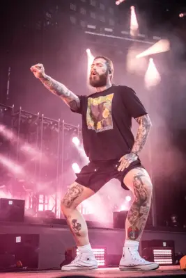 Tattoo Designs on Post Malone