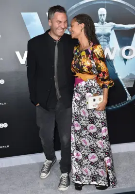 Thandie Newton and Ol Parker at HBO