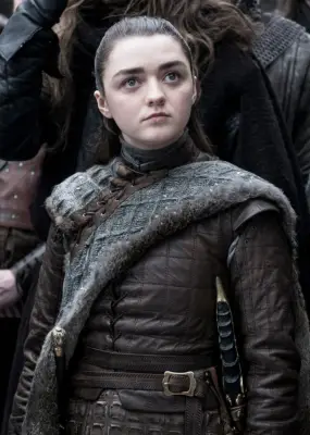 What color eyes does Arya have on Game of Thrones?