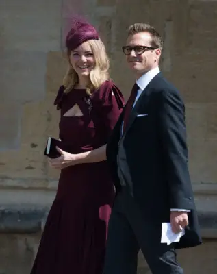 2018: Jacinda Barrett and Gabriel Macht Attend Prince Harry and Meghan Markle