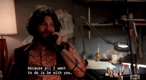 Until Stan comes clean about his feelings for Peggy.