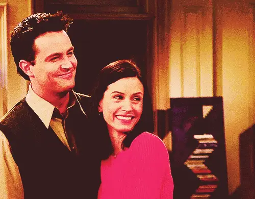 And Chandler and Monica