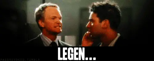 Ultimately, Barney is the most legen — wait for it — dary guy around, and we