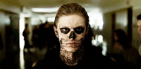 When Tate Rocks Skeleton Makeup Like Nobody
