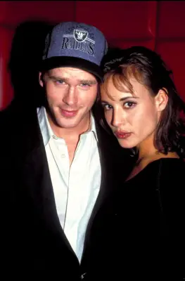 Cary Elwes and Lisa Marie at Club USA in 1993