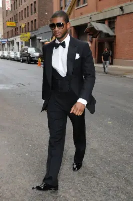 Usher Filming Promo for MTV Movie Awards, May 2008