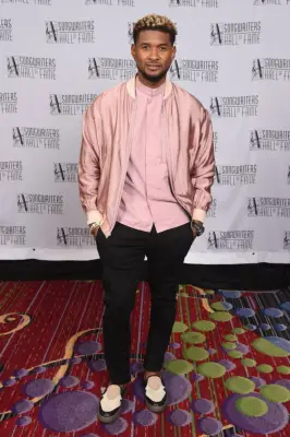 Usher at the 48th Songwriters Hall of Fame, June 2017