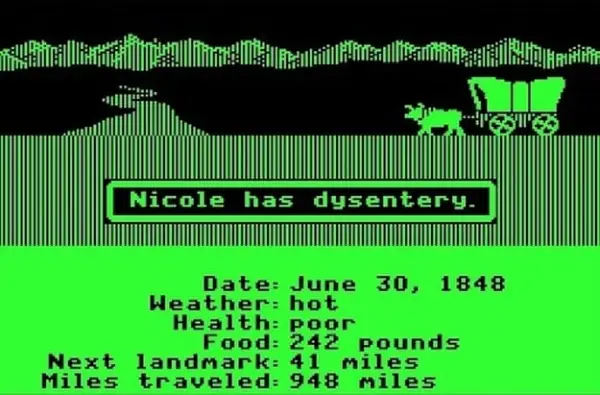 Getting dysentery was the ultimate kiss of death.