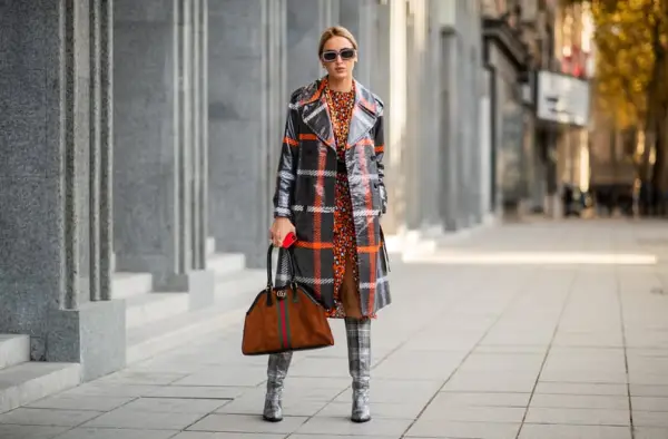 Winter Work Outfits With a Midi Dress