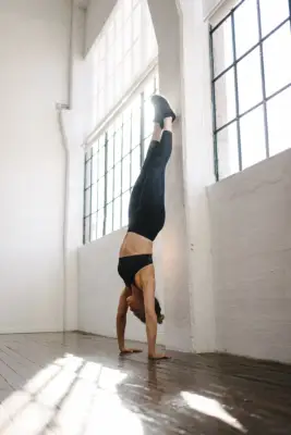 Handstand Against the Wall