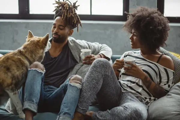 Love is cleaning up the cat, dog, or baby poop, even if it