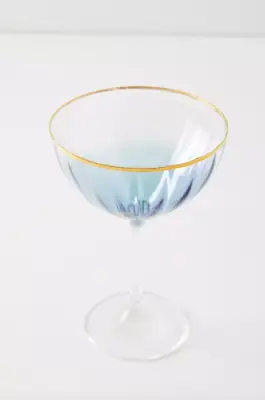 Pastel Coupe Glasses