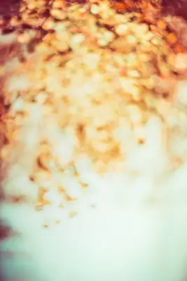 Fall Background: Blurred Foliage iPhone Wallpaper