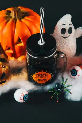 Halloween Decor iPhone Wallpaper