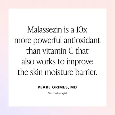 Dermatologist Pearl Grimes discusses new skin-care ingredient malassezin