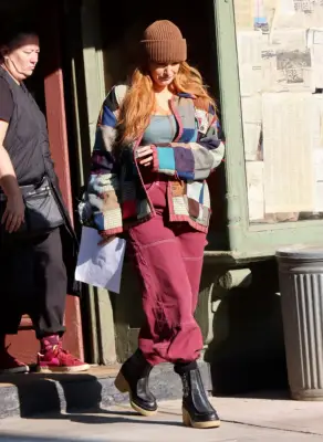 Blake Lively Filming 