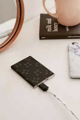 Rose Kitten Slim Portable Power Charger