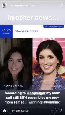 Busy Philipps was relieved to match with herself.