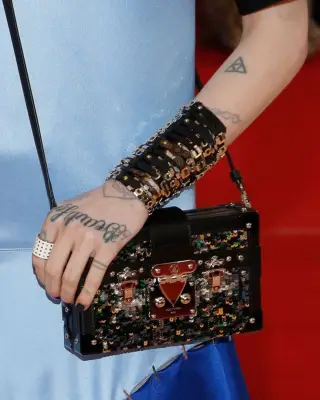 Grimes’s The Legend of Zelda Arm Tattoo