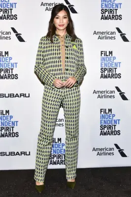 Gemma Chan at the 2018 Independent Spirit Awards