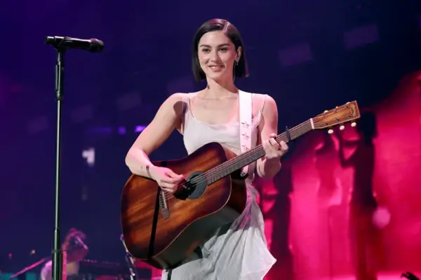 Gracie Abrams performs on stage during iHeartRadio z100