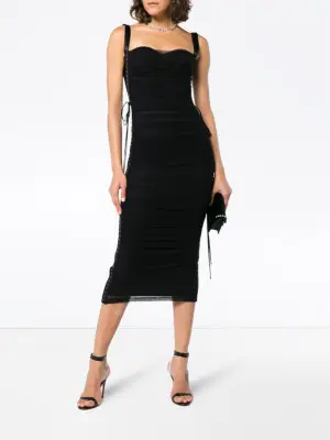 Dolce & Gabbana Corset Tie Up Dress