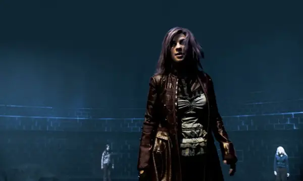 Rocking cotton-candy hair doesn