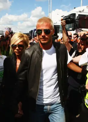 David Beckham Hair: The Bleached Crop, 2007