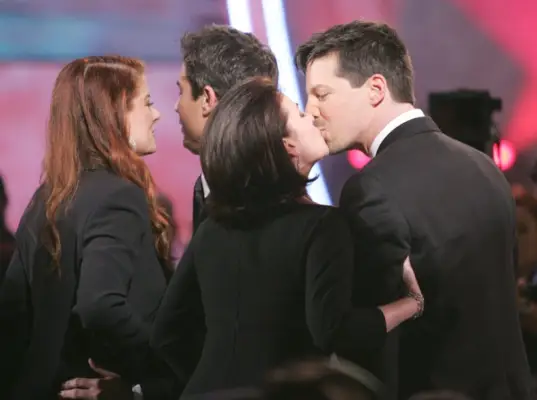 Debra Messing, Megan Mullally, Eric McCormack, and Sean Hayes; 2005 People