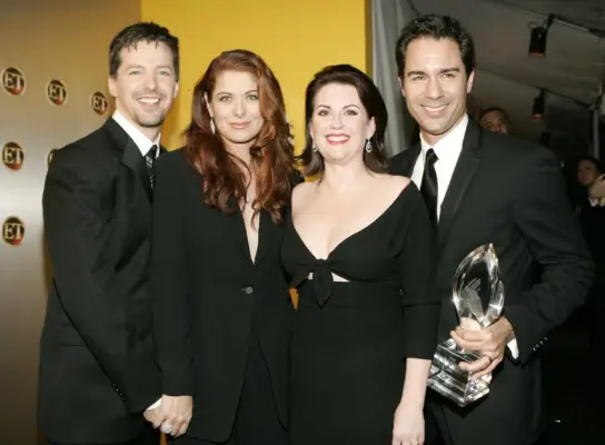 Sean Hayes, Debra Messing, Megan Mullally, and Eric McCormack; 2005 People