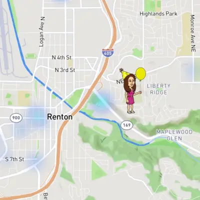 Hanging out with friends.