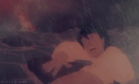 Prince Eric is the first prince to be saved by his (future) princess.