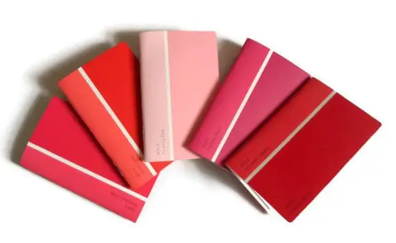 Paint Chip Notebooks