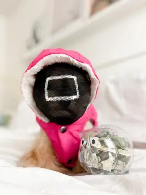 Next, She Added Stickers to Assign Him a Player Number