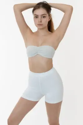 LA Apparel Garment Dye Short Shorts