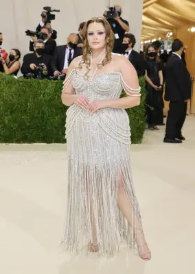 Barbie Ferreira Wearing Jonathan Simkhai at the 2021 Met Gala