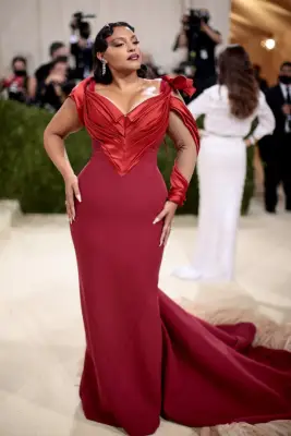 Paloma Elsesser Wearing Zac Posen at the 2021 Met Gala