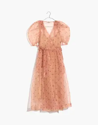 Baum Und Pferdgarten Adelaide Puff-Sleeve Midi Dress