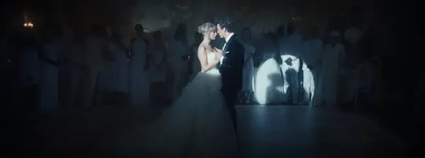 Taylor Swift Wearing a Wedding Dress
