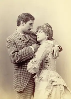 Maurice Barrymore and Georgiana 