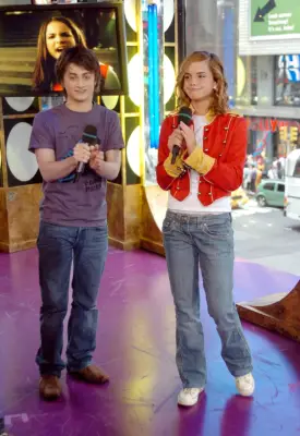 Emma Watson in 2004, With Daniel Radcliffe