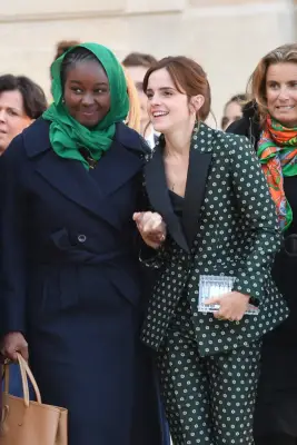Emma Watson in 2019, With Activist Aissata Lam