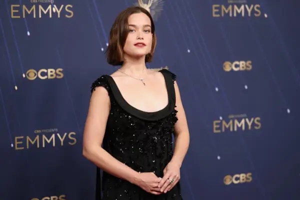 Sarah Catherine Hook With Naked Nails at the Emmys