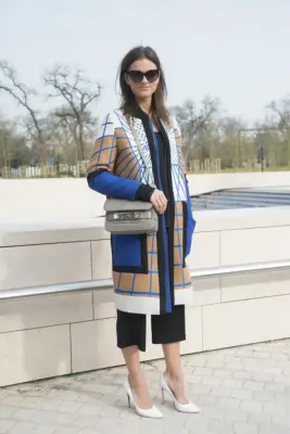 Under a Three-Quarter Length Cardigan